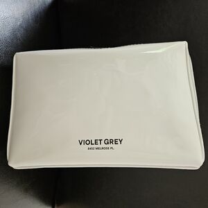 White Cosmetic Bag Brand New
